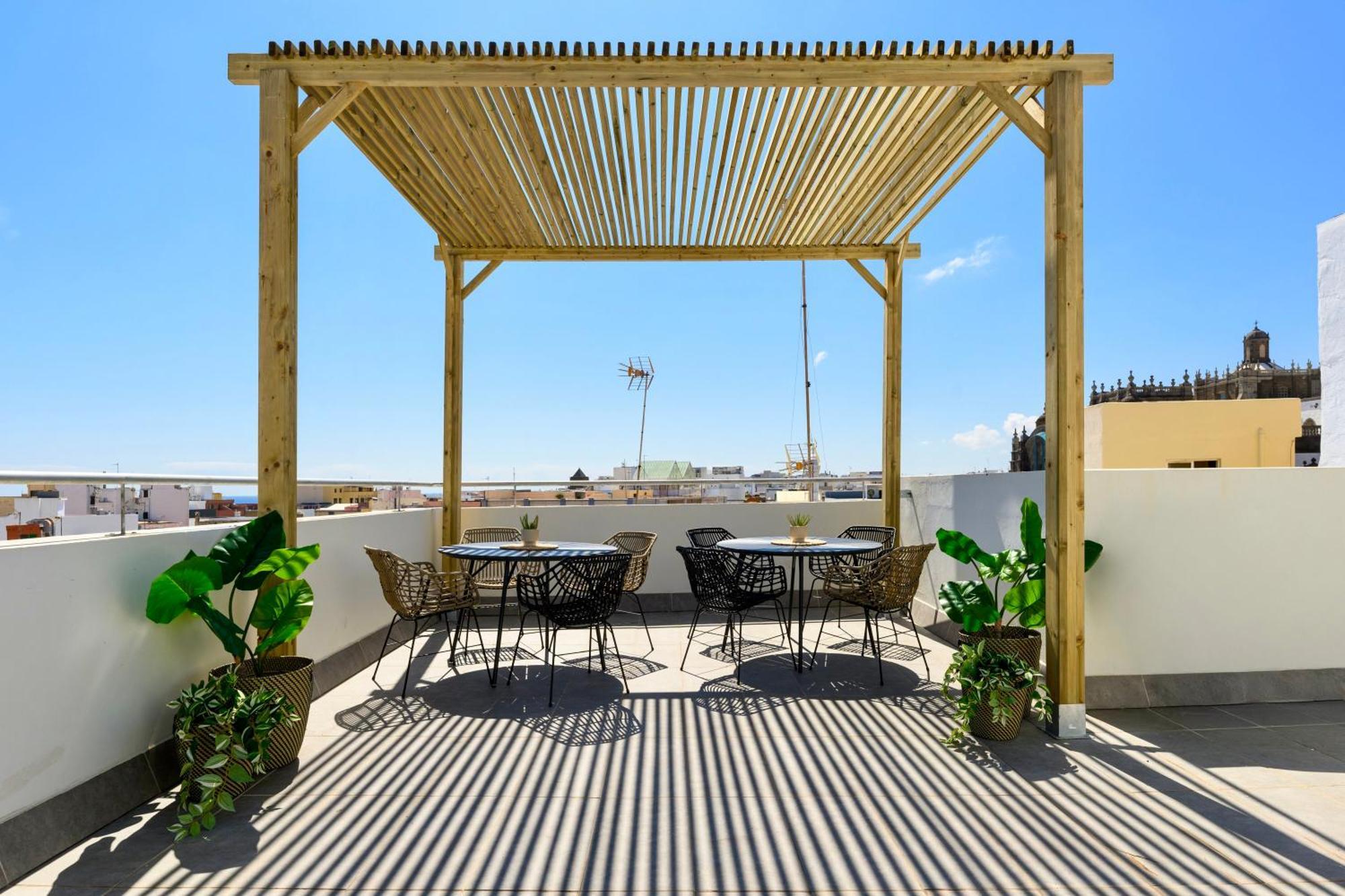 Lägenhetshotell Vegueta Rooftop Las Palmas de Gran Canaria